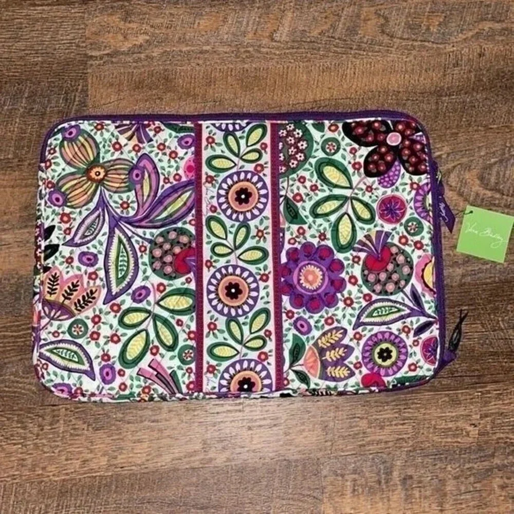 Vera Bradley Viva La Vera 17'' Laptop Sleeve NWT